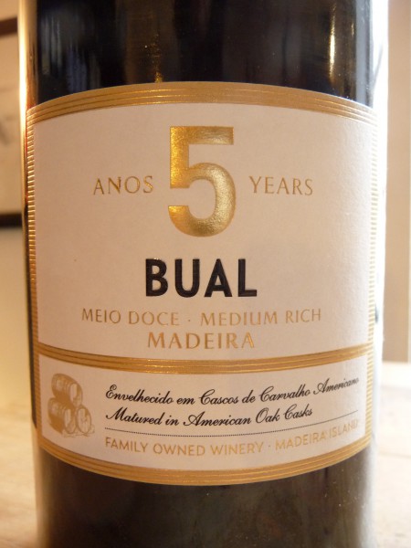 Madeira Bual 5 years