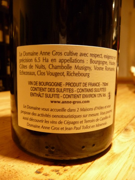 Clos Vougeot Grand Cru "Le Grand Maupertui" 2018