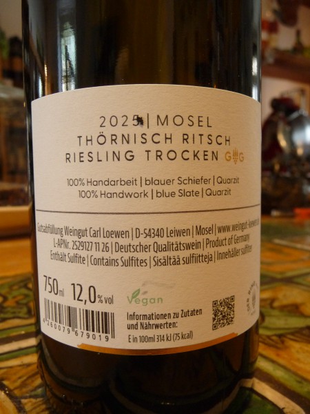 Riesling Ritsch Großes Gewächs 2025
