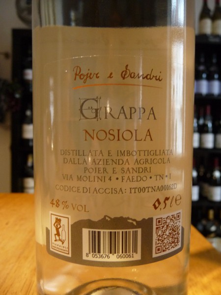 Grappa di Nosiola