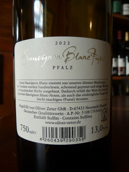 Sauvignon blanc "Fumé" 2023