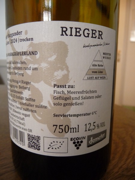 Weßper Burgunder 2024