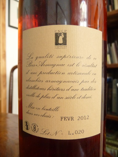 Bas Armagnac Millésime 1992