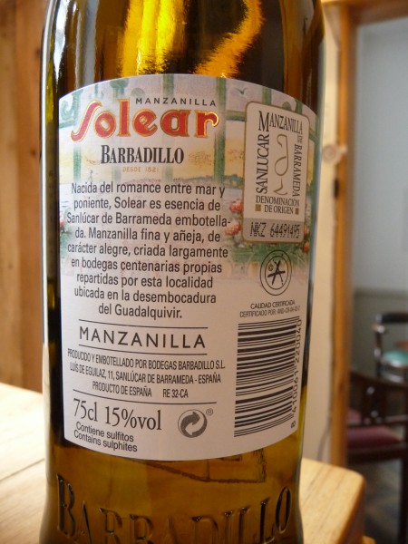 Manzanilla "Solear"