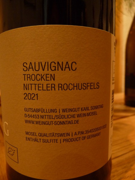 Sauvignac Nitteler Rochusfels 2021