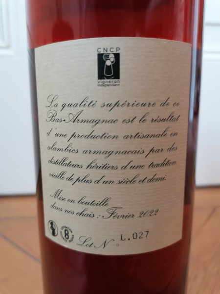Bas-Armagnac Millésime 1994