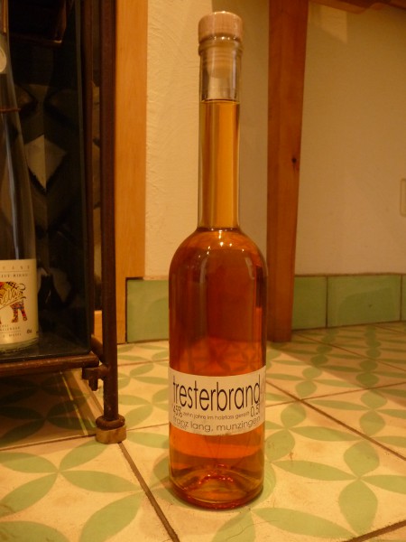 Trester vom Spätburgunder, 10 Jahre Holzfass