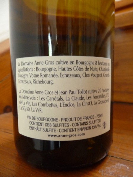 Côteaux Bourguignons blanc "Cuvée Julie" 2023