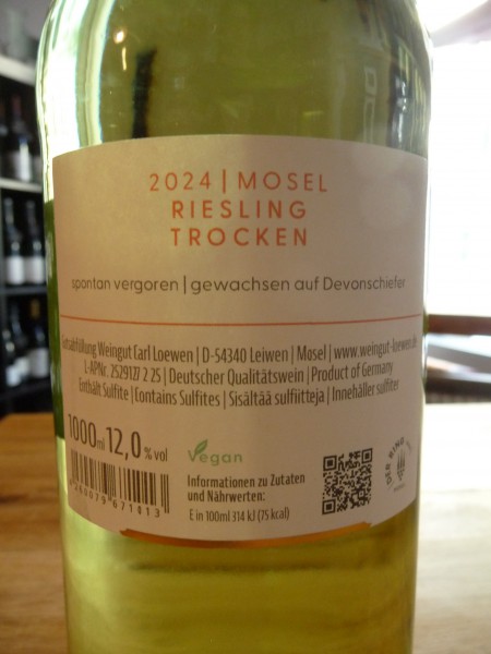 Mosel Riesling trocken 2024