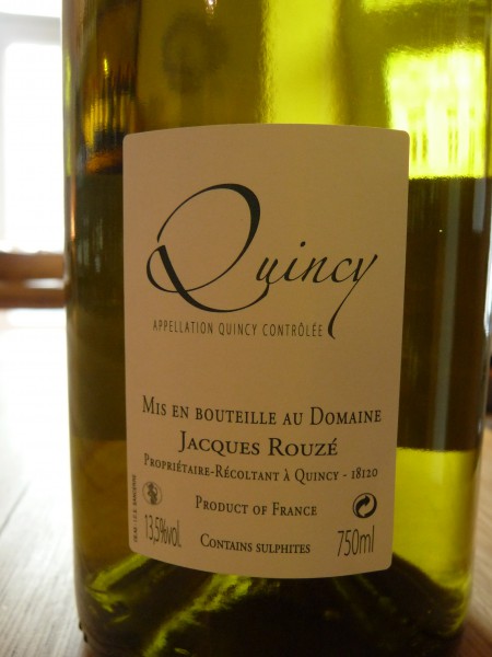 Quincy "Cuvée Villain" 2019