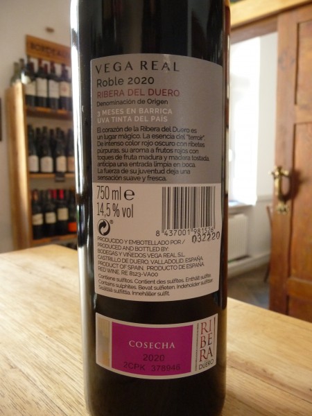 Tempranillo Roble 2020