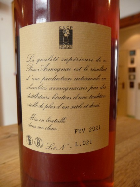 Bas-Armagnac Millésime 2000
