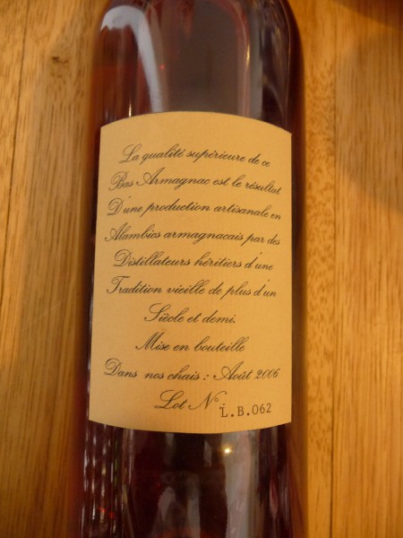 Bas Armagnac Millésime 1942