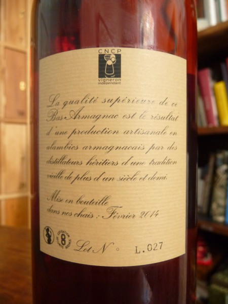 Bas Armagnac Millésime 1987