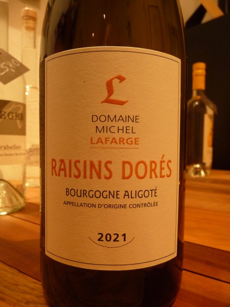 Bourgogne Aligoté "Raisins Dorés" 2021