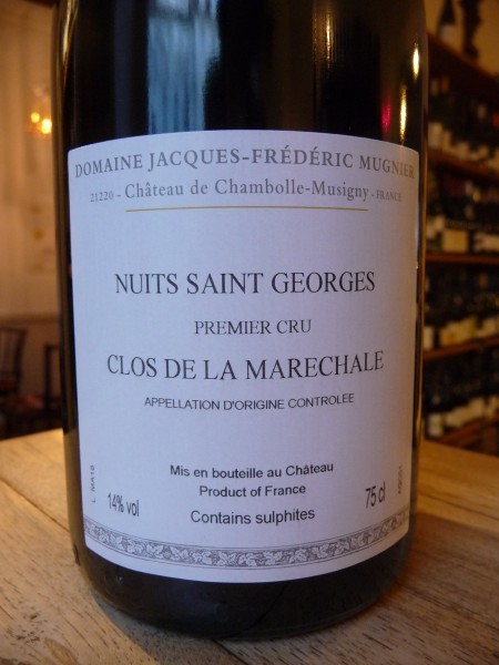 Nuits-St. Georges 1er Cru rouge "Clos de la Marechale" 2018