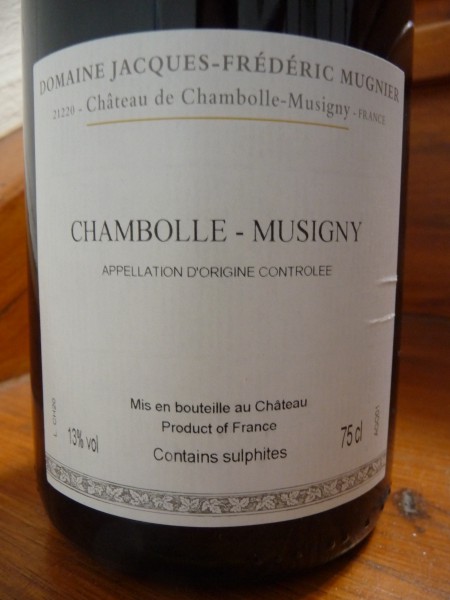 Chambolle-Musigny 2020
