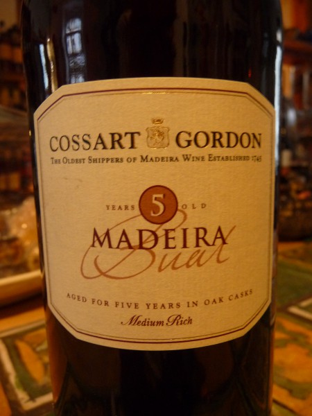 Madeira Bual 5 years