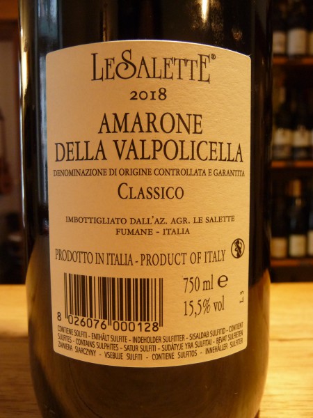 Amarone della Valpolicella 2018