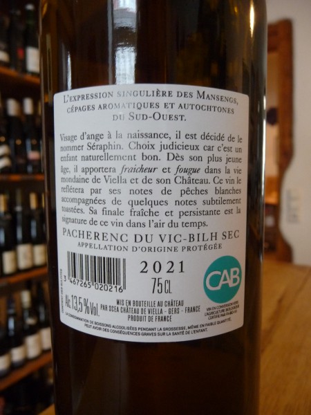Pacherenc du Vic Bilh "Séraphin" 2021