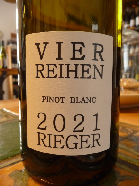 Pinot Blanc "Vier Reihen - Meisterwerk" 2021