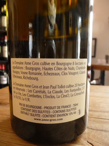 Bourgogne Blanc Hautes Cotes de Nuits "Cuvée Marine" 2022