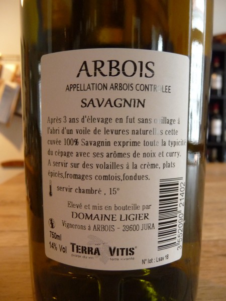 Arbois Savagnin Tradition 2018