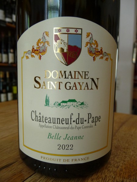 Chateauneuf du Pape blanc "Belle Jeanne" 2022