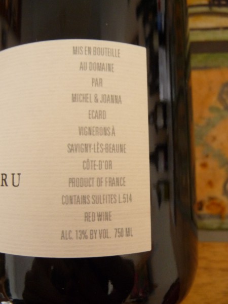 Savigny-les-Beaunes, Les Serpentières, 1er Cru 2014