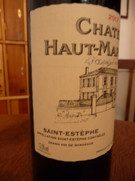 Chateau Haut-Marbuzet St. Estèphe 2017