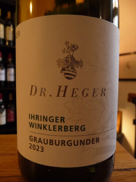 Grauburgunder Ihringer Winklerberg Erste Lage 2023
