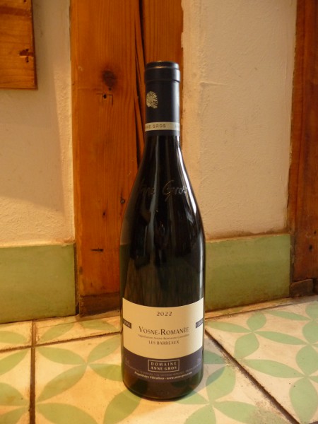 Vosne-Romanée "Les Barreaux" 2022