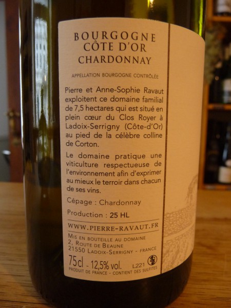 Bourgogne Chardonnay 2021