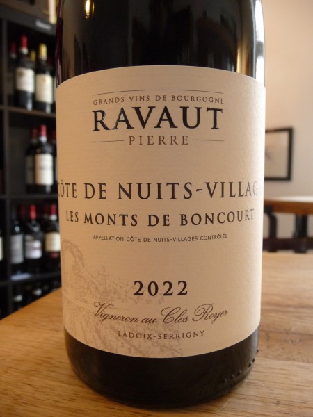Côte de Nuits "Les Monts de Boncourt" 2022