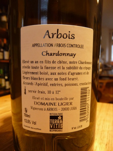 Arbois Chardonnay 2020