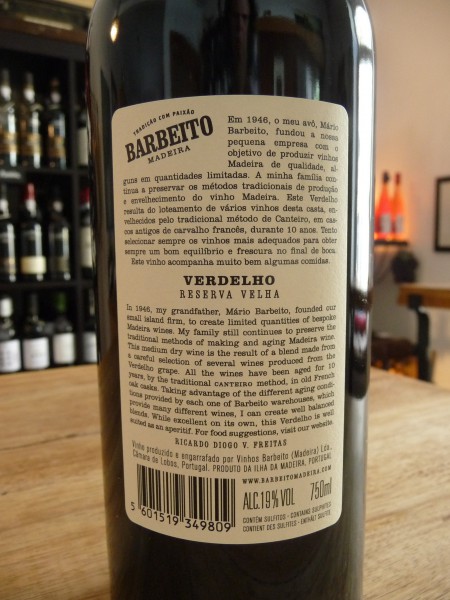 Verdelho 10 years old Reserve