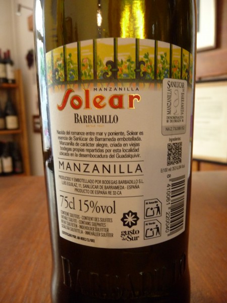 Manzanilla "Solear"