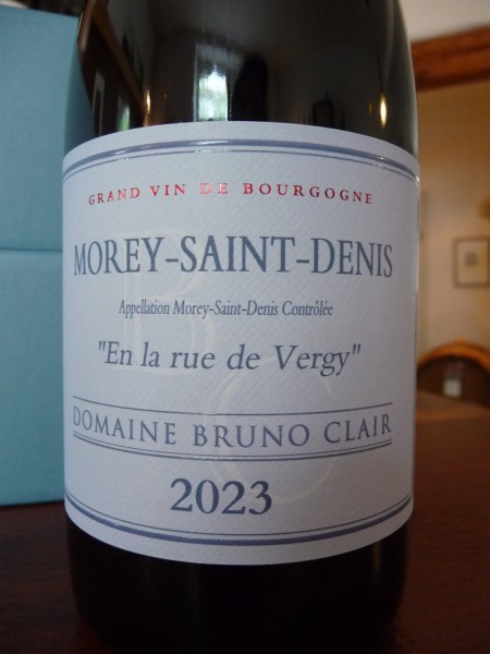 Morey-St. Denis "En la rue Vergy" 2023