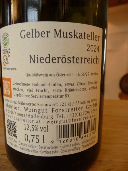 Gelber Muskateller 2024