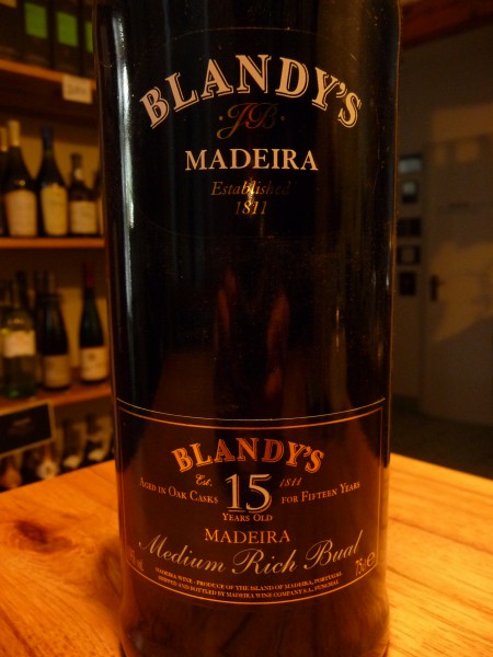 Madeira Bual 15 years