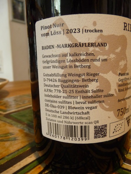 Pinot Noir vom Löss 2023