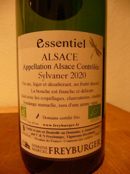 Sylvaner essentiel 2020