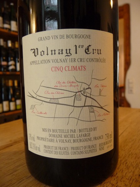 Volnay 1er Cru "Cinq climats" 2021