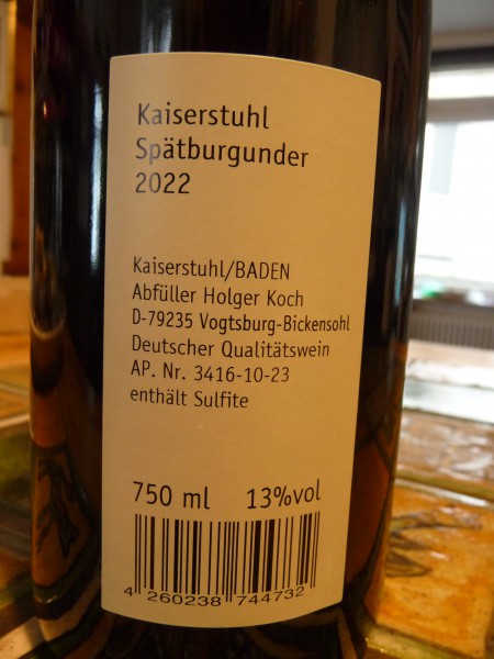 Spätburgunder 2022