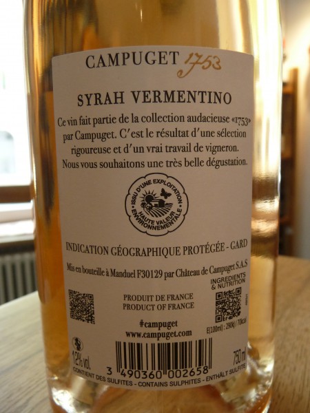 Campuget Rosé Vermentino-Syrah 2024