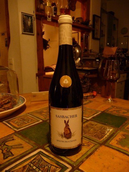 SpätburgunderSasbacher Halde trocken "Jäger" 2023