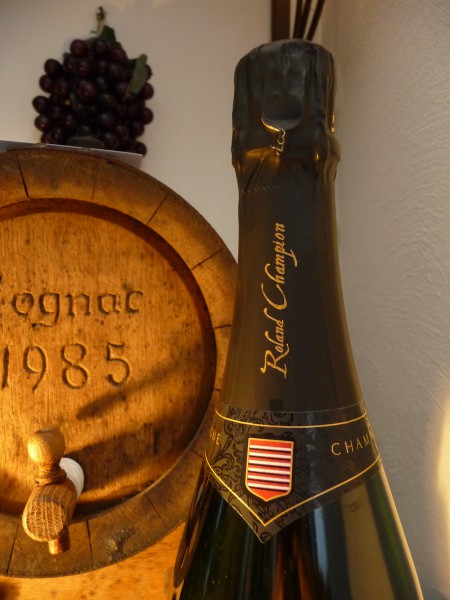 Champagner Grand Cru, Blanc de blancs, Millesime 2012 Carte noir