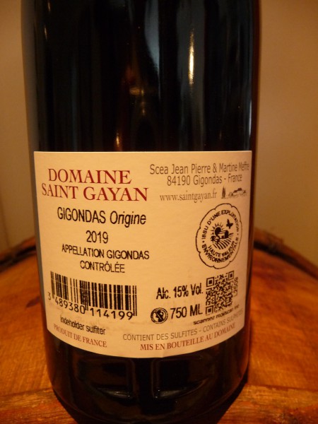 Gigondas "Origine" 2019
