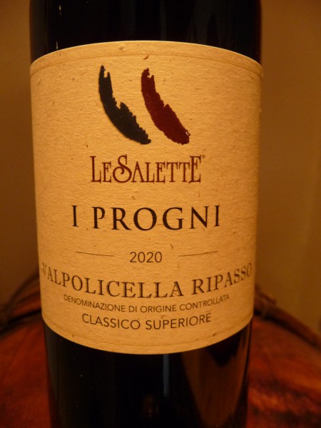 Valpolicella Ripasso Classico Superiore "I Progni" 2020