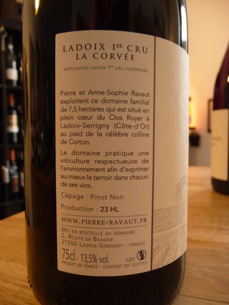 Ladoix 1er Cru "La Corvée" 2022